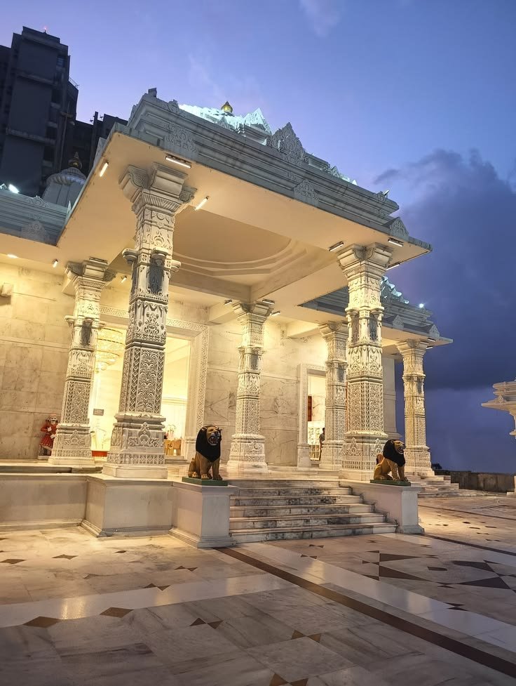Marble Temple Construction
